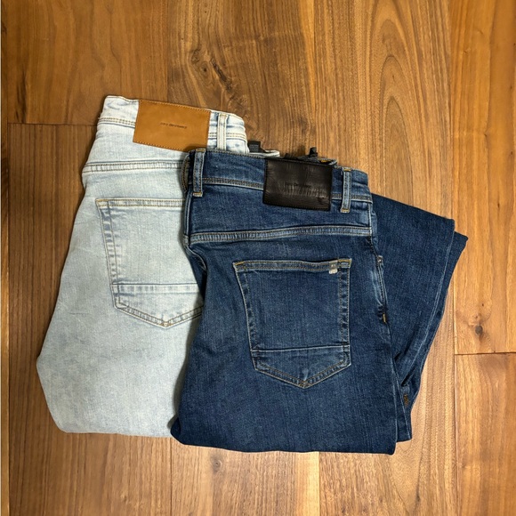 Men's Blue and Light Blue Jeans - Picture 1 of 1